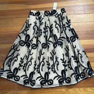 Anthropologie Midi Skirt